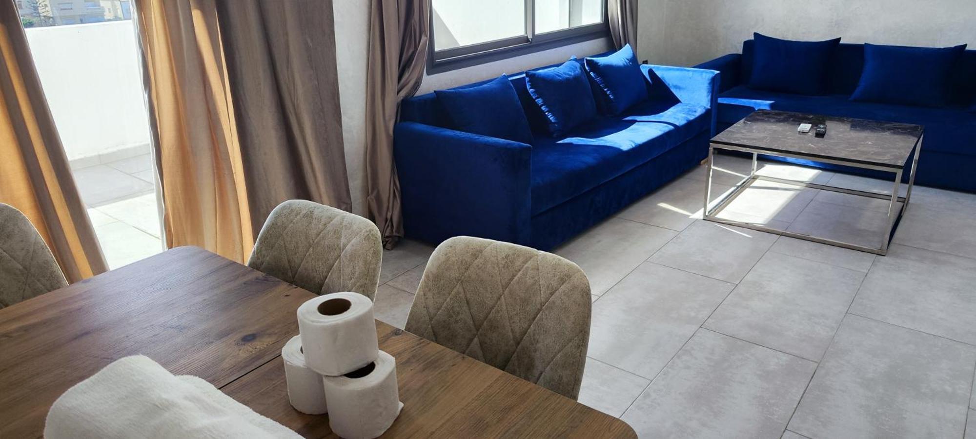 Appartement Appart Terrasse Corniche Tanger Extérieur photo